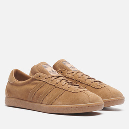 adidas: Коричневые кроссовки  Originals