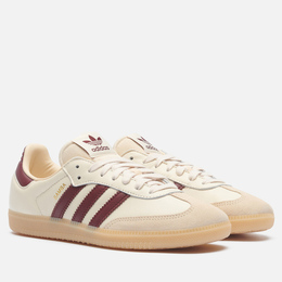 adidas: Бежевые кроссовки  Originals