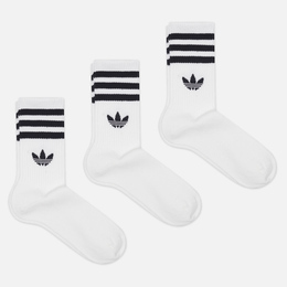adidas: Белые носки  Originals