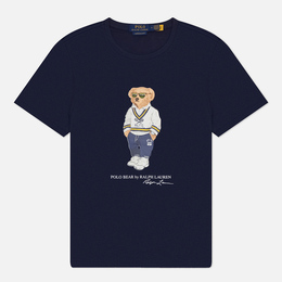 Polo Ralph Lauren: Синяя футболка 