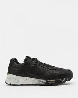 Premiata: Чёрные кроссовки 