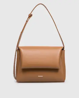 Jil Sander: Коричневая сумка 