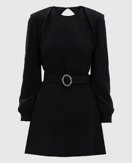 Saint Laurent: Чорні сукні 