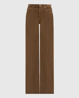 Saint Laurent: Коричневі брюки 