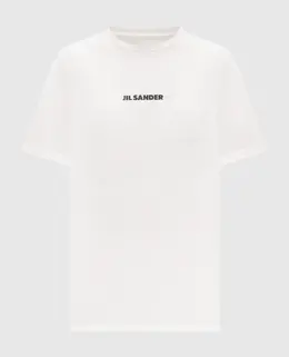Jil Sander: Белая футболка 
