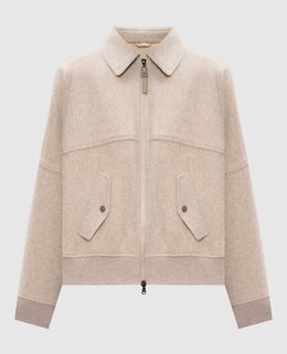 Brunello Cucinelli: Бежеві куртки 
