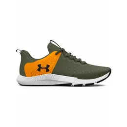 Under Armour: Зелёные кроссовки  Charged