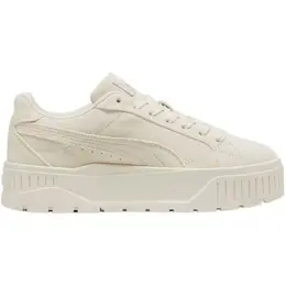 PUMA: Бежевые кеды 