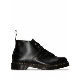 Dr. Martens: Чёрные ботинки 