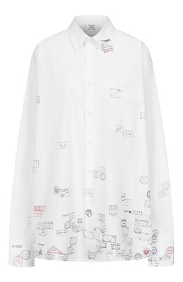 VETEMENTS: Хлопковая рубашка 