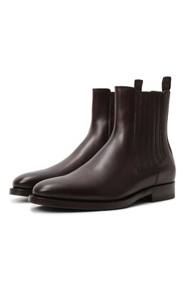 Brunello Cucinelli: Бордовые ботинки 