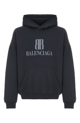 Balenciaga: Хлопковая толстовка 