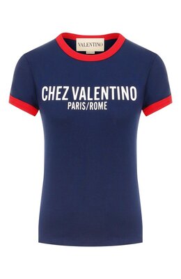Valentino: Хлопковая футболка 