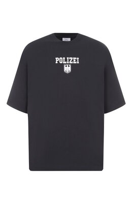 VETEMENTS: Хлопковая футболка 