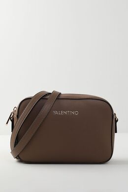 Valentino: Коричневая сумка 