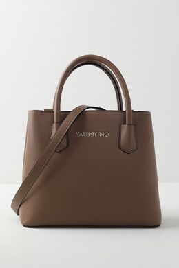 Valentino: Коричневая сумка 
