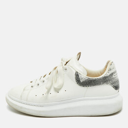 Alexander McQueen: Белые кроссовки  Oversized