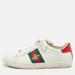 Gucci: Белые кроссовки  Ace