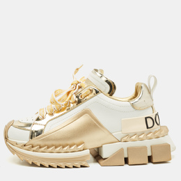 Dolce & Gabbana: Белые кроссовки  Super King