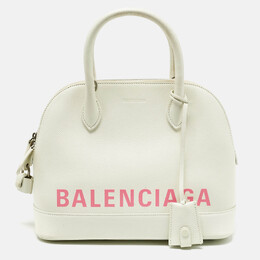 Balenciaga: Белая сумка  Ville