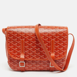 Goyard: Оранжевая сумка 