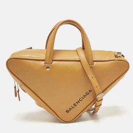 Balenciaga: Жёлтая сумка 