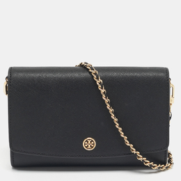 Tory Burch: Чёрный клатч  Robinson