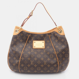 Louis Vuitton: Коричневая сумка 