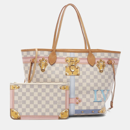 Louis Vuitton: Сумка-шоппер  Neverfull MM