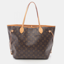 Louis Vuitton: Коричневая сумка  Neverfull MM