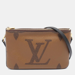 Louis Vuitton: Коричневая сумка  Pochette