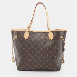 Louis Vuitton: Коричневая сумка  Neverfull MM