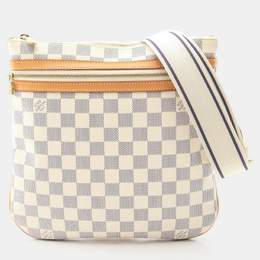 Louis Vuitton: Белая сумка  Pochette