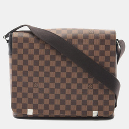 Louis Vuitton: Коричневая сумка 