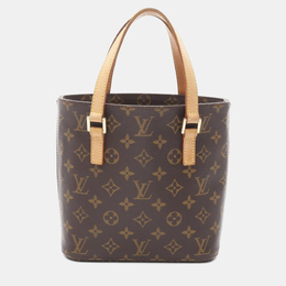 Louis Vuitton: Коричневая сумка-шоппер 