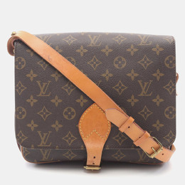Louis Vuitton: Коричневая сумка 
