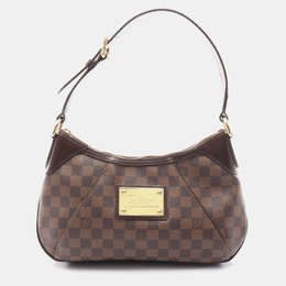 Louis Vuitton: Коричневая сумка 