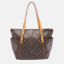 Louis Vuitton: Коричневая сумка-шоппер 