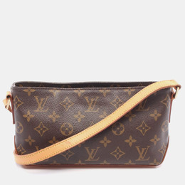 Louis Vuitton: Коричневая сумка 