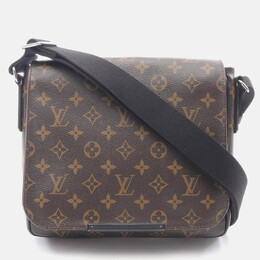 Louis Vuitton: Коричневая сумка 