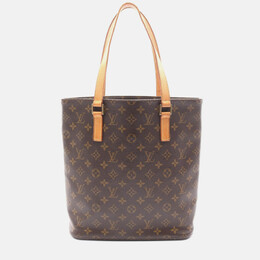Louis Vuitton: Коричневая сумка-шоппер 