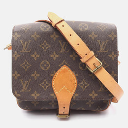 Louis Vuitton: Коричневая сумка 