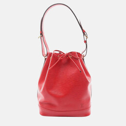Louis Vuitton: Красная сумка  Épi