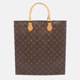 Louis Vuitton: Коричневая сумка-шоппер 
