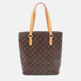 Louis Vuitton: Коричневая сумка-шоппер 