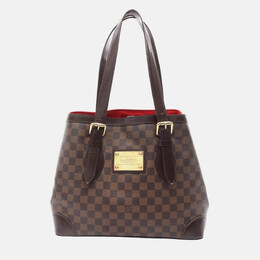 Louis Vuitton: Коричневая сумка-шоппер 
