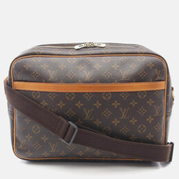 Louis Vuitton: Коричневая сумка 