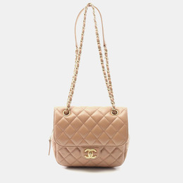 Chanel: Бежевая сумка 