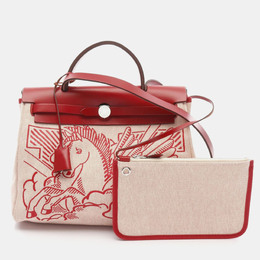 Hermes: Бежевая сумка 