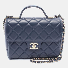 Chanel: Синяя сумка 